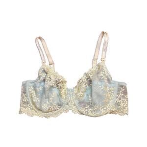 Wacoal 65191 Embrace Lace Underwire Bra Unlined Mid Coverage Floral Lace 38C